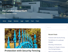 Tablet Screenshot of londonconsortium.com